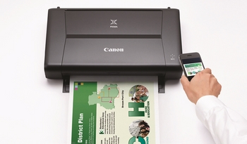 Máy in Canon Pixma IP110 in không dây lưu động 